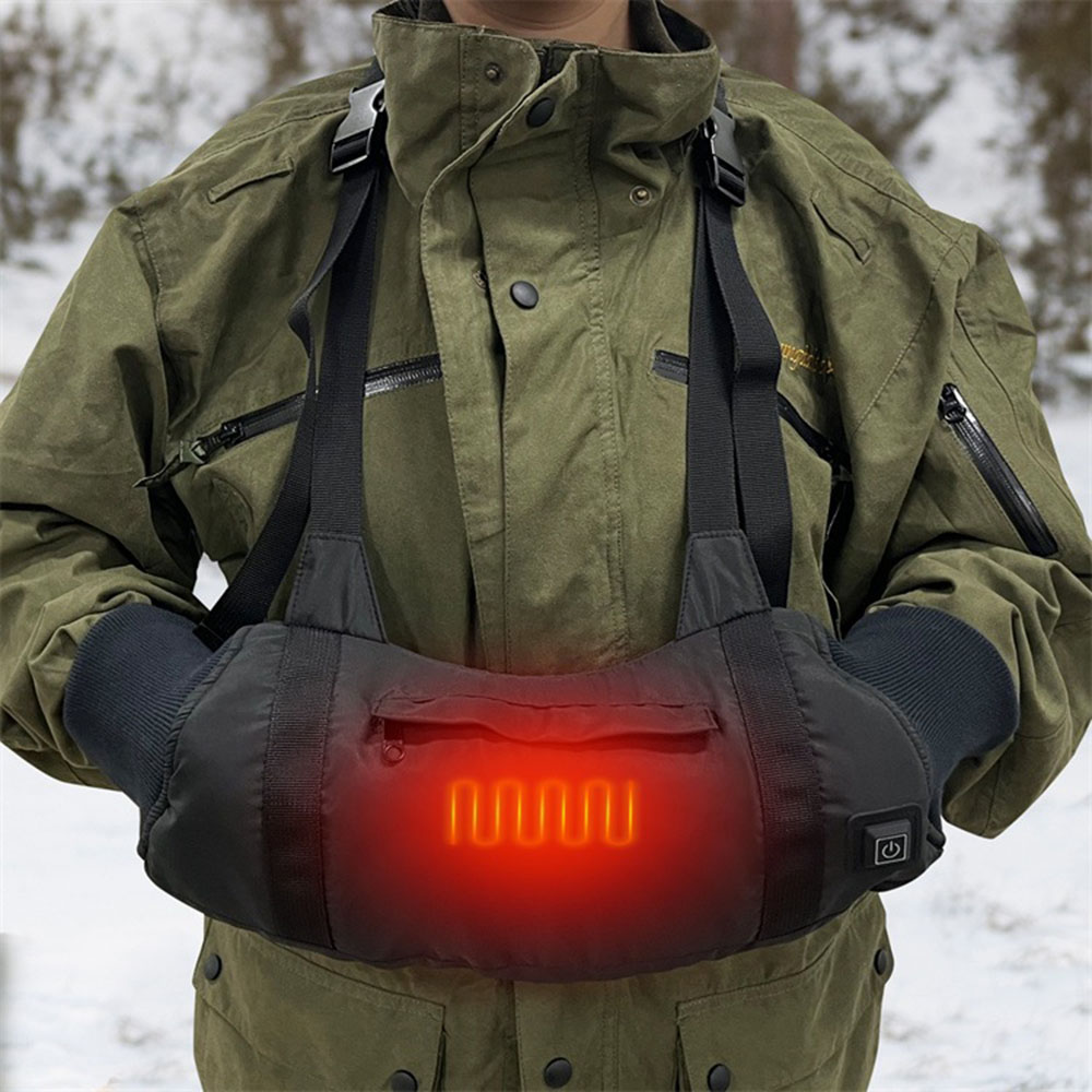 Fishing Gloves - 3-versnellingstemperatuurregeling Handschoen USB Elektrische verwarming Handwarme
