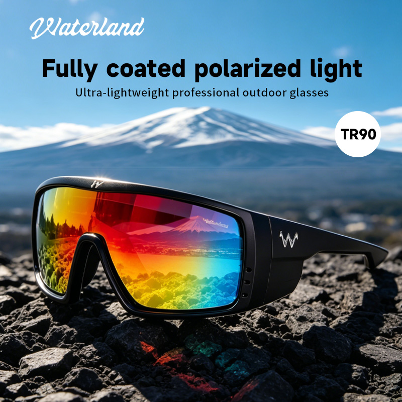 Fishing Sunglasses Polarized - Waterland TR90 gepolariseerde zonnebril UV400-bescherming Ultralichte