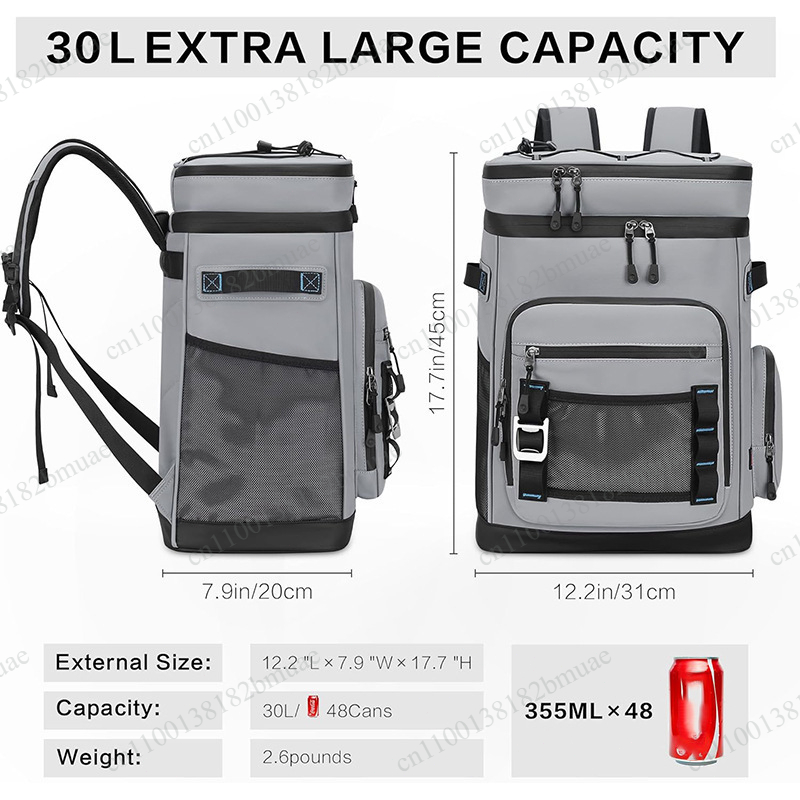 Fishing Bag Waterproof - Voor mannen en vrouwen, lekvrije koelrugzak