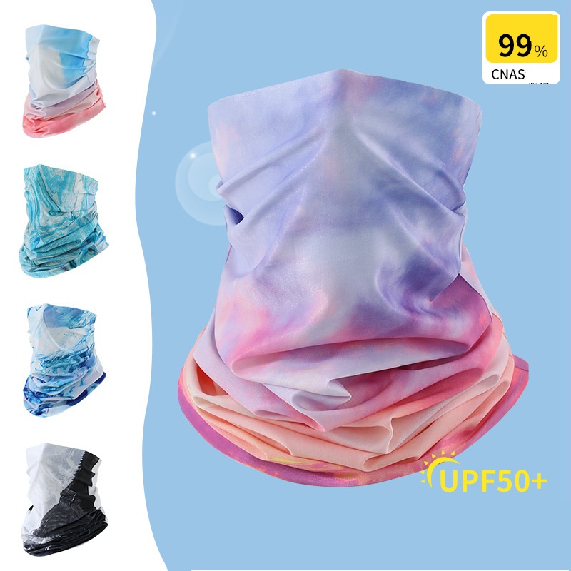 Fishing Mask Sun Protection - Mode Kleur Naadloze Fietsen Bandana Hals