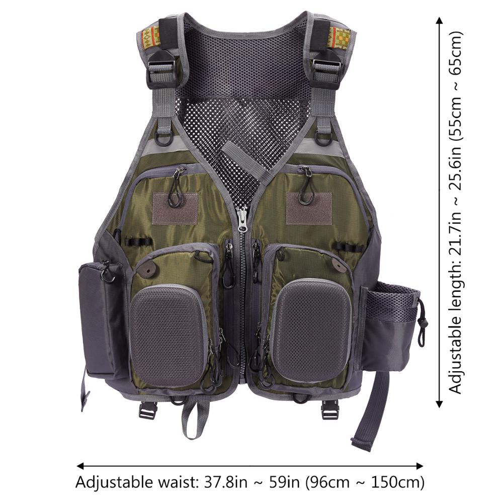 Bassdash Band Vissen Vest Vers - Fishing Vest recensie en prijs