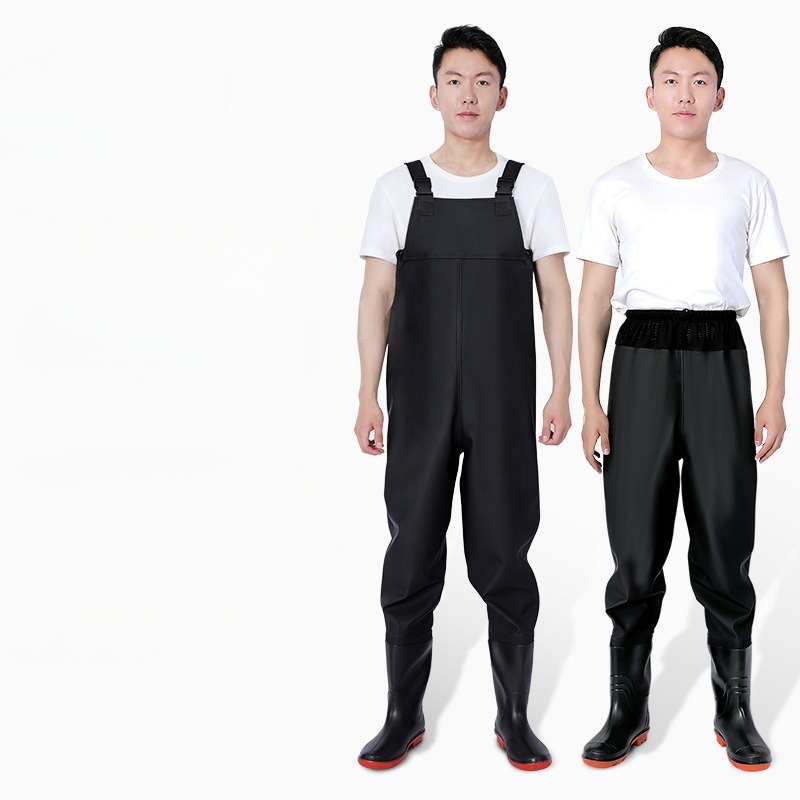 PVC borstwaadpakken met laarze - Fishing Pants Waterproof recensie en prijs