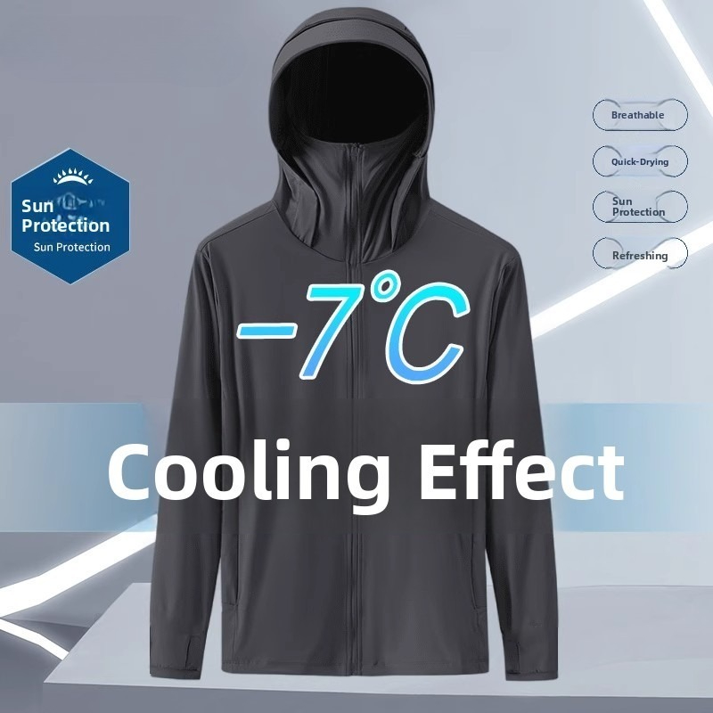 Zomer ijszijde dunne UV-besche - Fishing Hoodie recensie en prijs