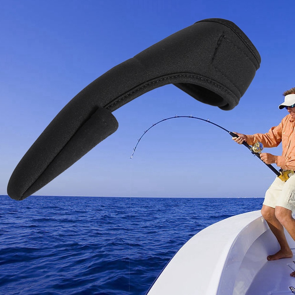 Duurzame zwarte enkelvingerbes - Fishing Gloves recensie en prijs