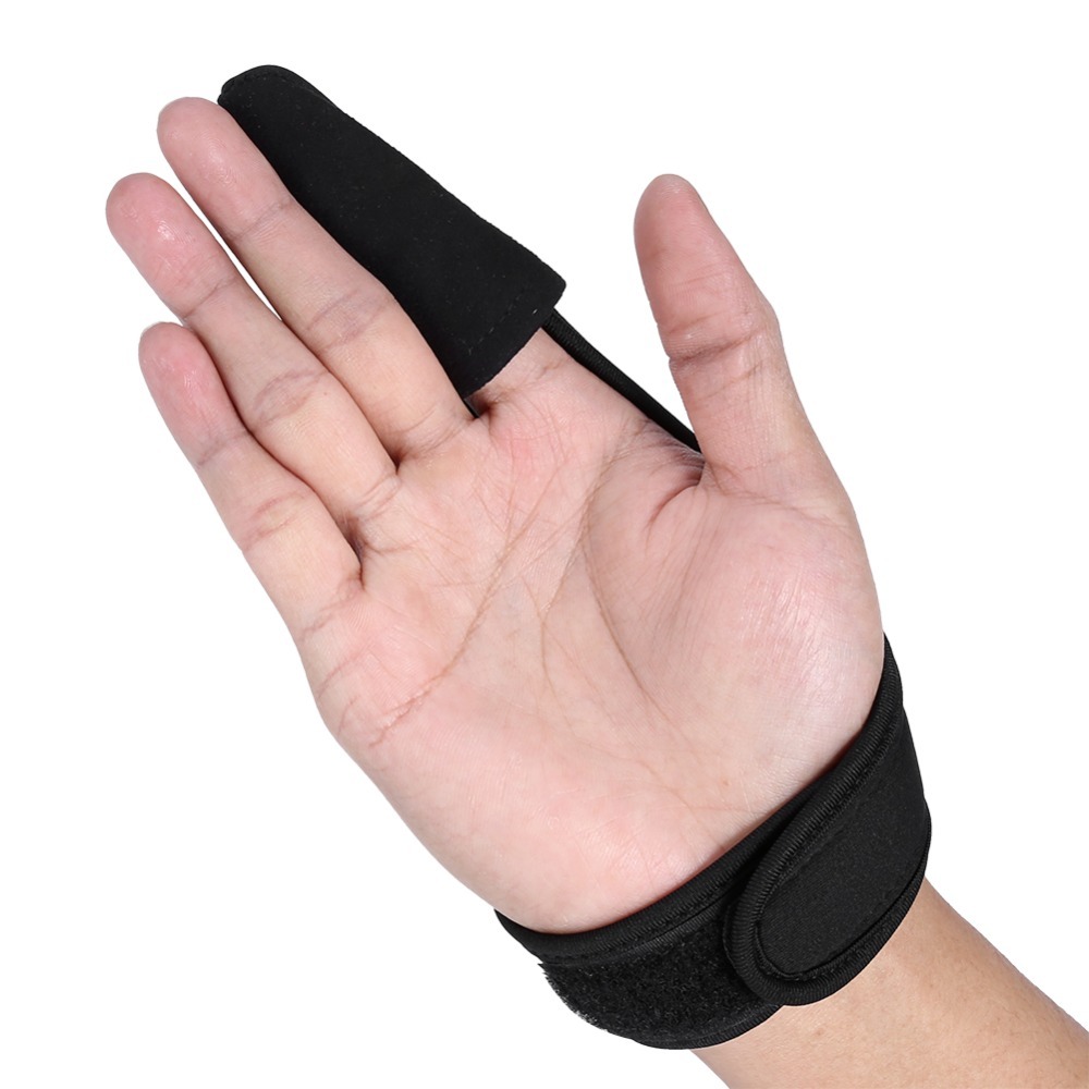 Duurzame zwarte enkelvingerbes - Fishing Gloves recensie en prijs