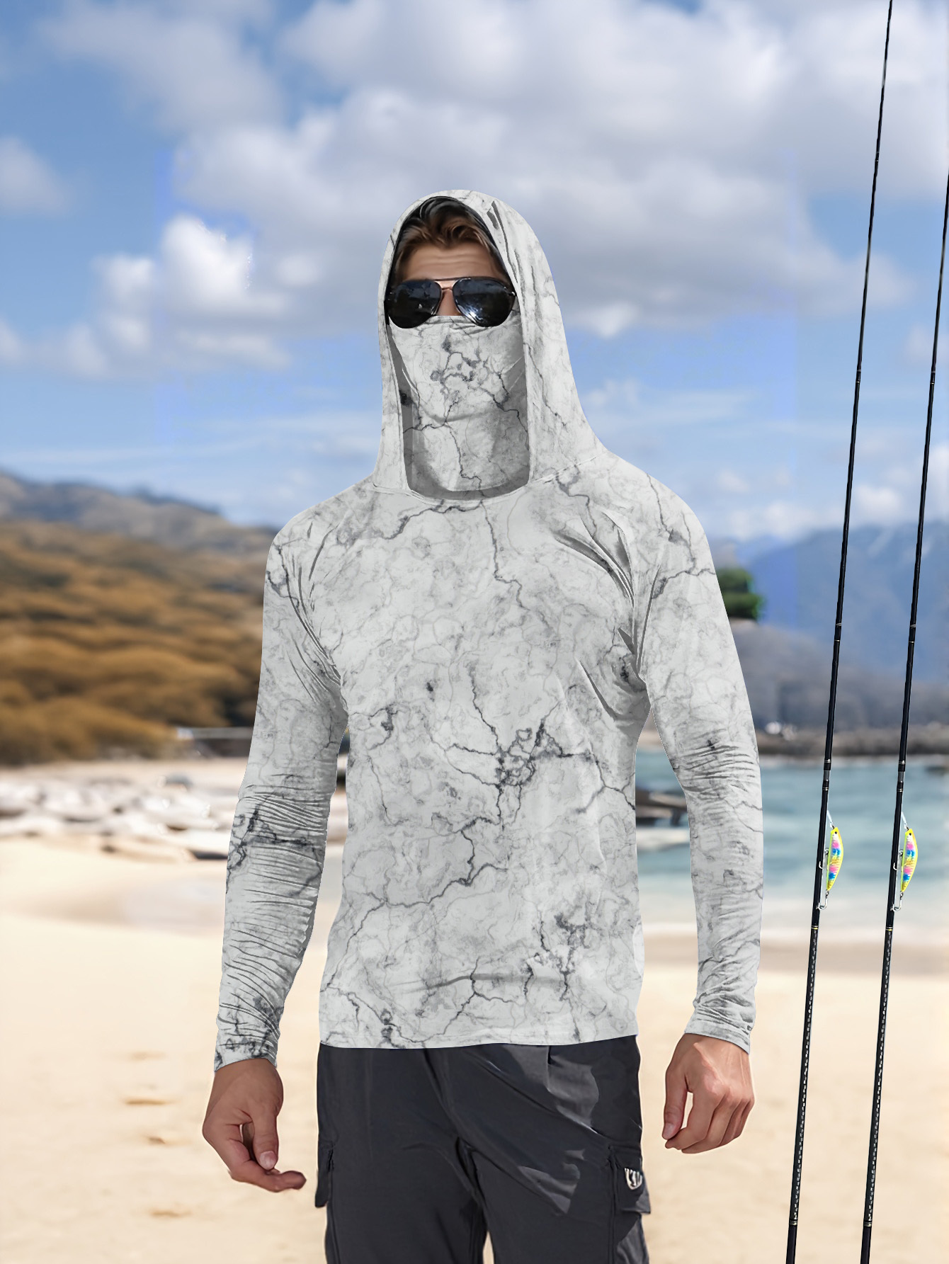 Heren Hood Fishing Shirt lange - Fishing Shirt Uv Protection recensie en prijs