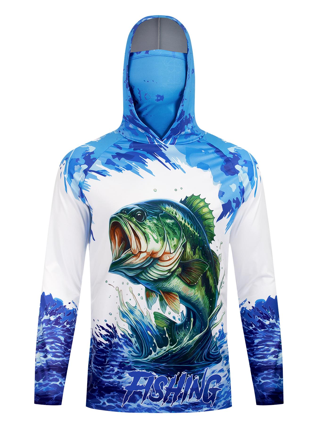Vissen Shirt met capuchon Upf  - Fishing Shirt Uv Protection recensie en prijs