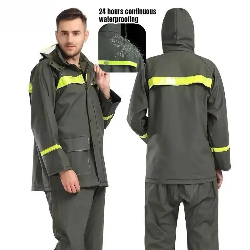 Rijdende regenjas en regenbroe - Fishing Rain Suit recensie en prijs
