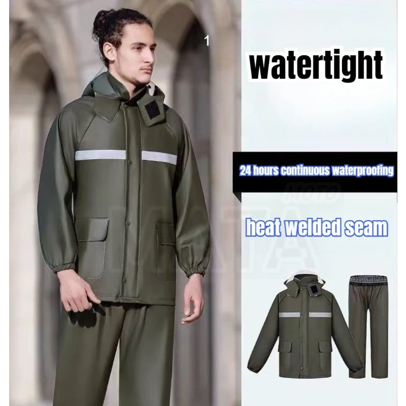 Rijdende regenjas en regenbroe - Fishing Rain Suit recensie en prijs